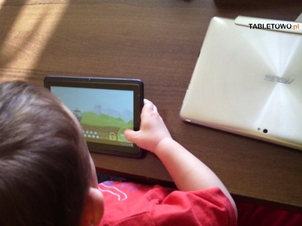 Shiru Hitomi 7  jako tablet dla dziecka