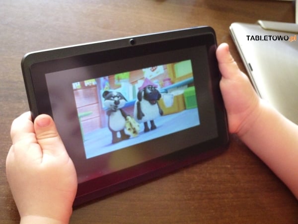 Shiru Hitomi 7  jako tablet dla dziecka