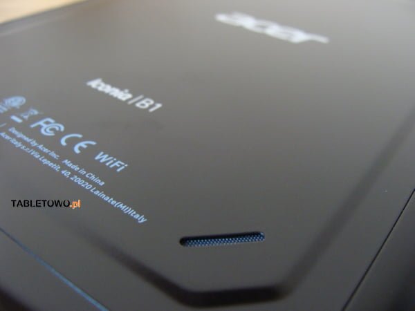 Recenzja tabletu Acer Iconia Tab B1
