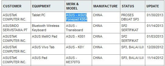 Asus szykuje 7-calowy tablet z Intel Atom Z2420: ME317MG?