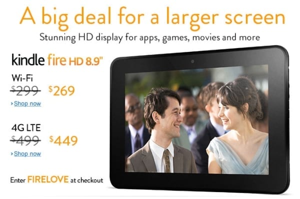 Amazon obniża ceny Kindle Fire 8.9 HD