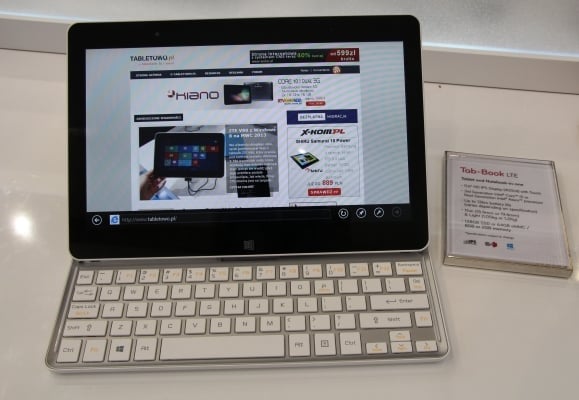LG Tab-Book: slider z Windows 8