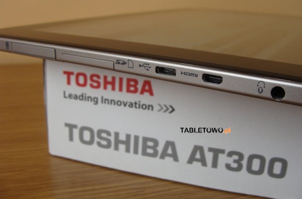 recenzja tabletu toshiba at300