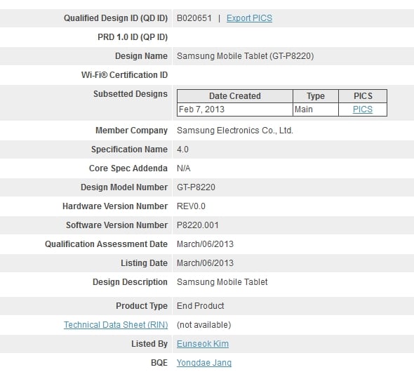 Samsung Galaxy Tab 3 Plus