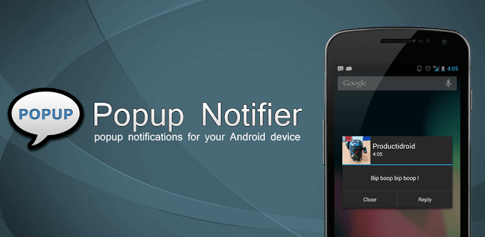 Popup Notifier