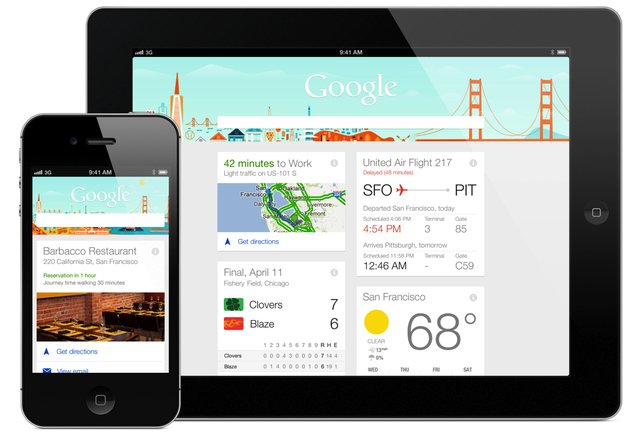 Google Now na iPada (iOS)