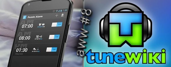 Appki warte wzmianki #8: TuneWiki i Puzzle Alarm Clock