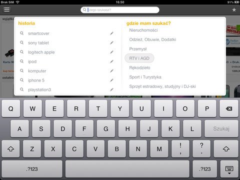 Allegro na iPada