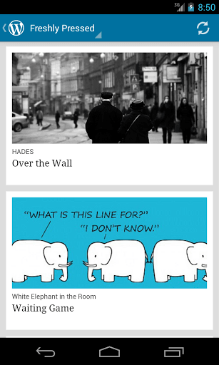 WordPress na Androida
