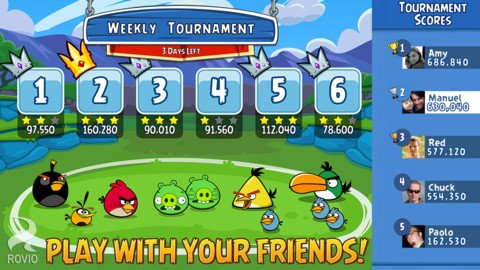 Angry Birds Friends Android iOS