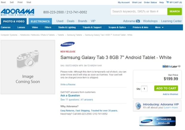 Samsung Galaxy Tab 3 7.0