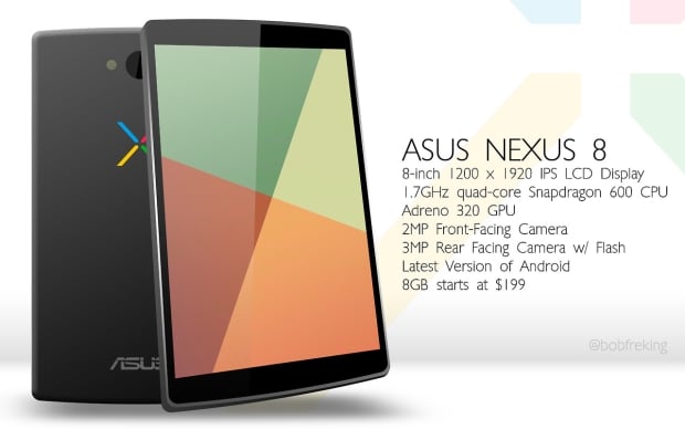 tablet nexus 8