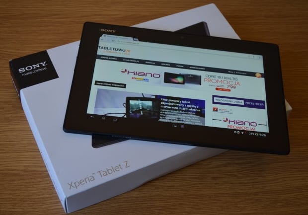Recenzja tabletu Sony Xperia Tablet Z