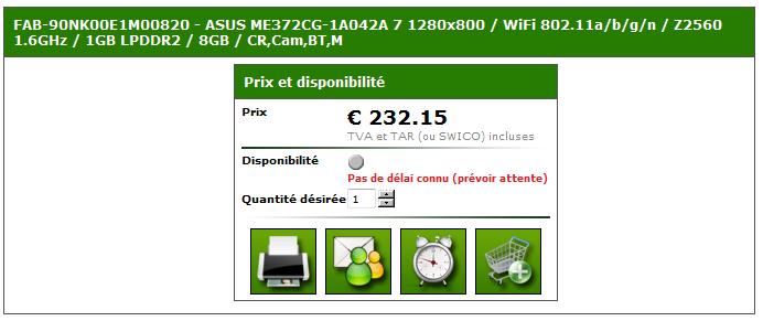 Asus Fonepad HD 7 będzie kosztował 230 euro?