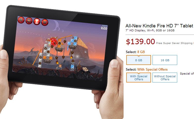 Nowości Amazon: Kindle Fire HD, Kindle Fire HDX 7” i 8.9”