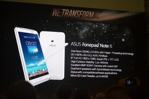 Asus Fonepad Note 6