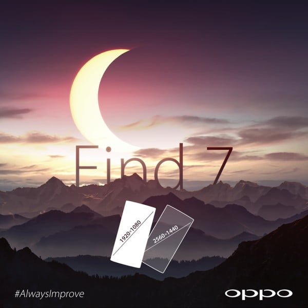 oppo find 7 display