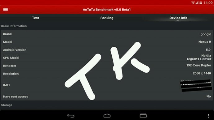 Nexus 9 AnTuTu 1