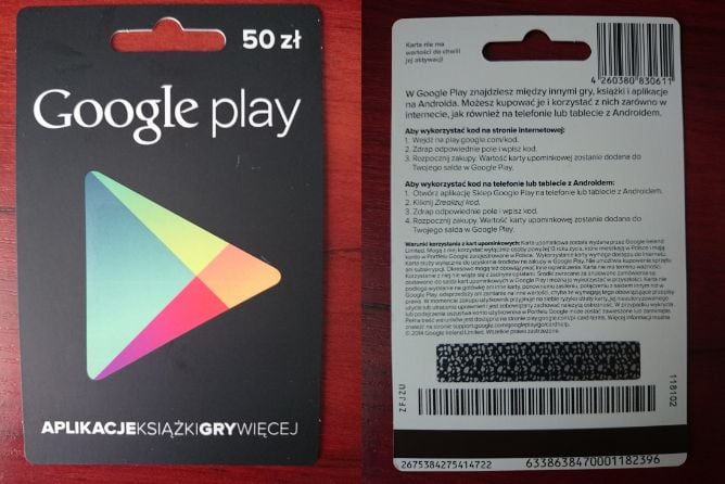 googie karta Krótki poradnik: jak doładować konto Google Play za pomocą karty  googie karta