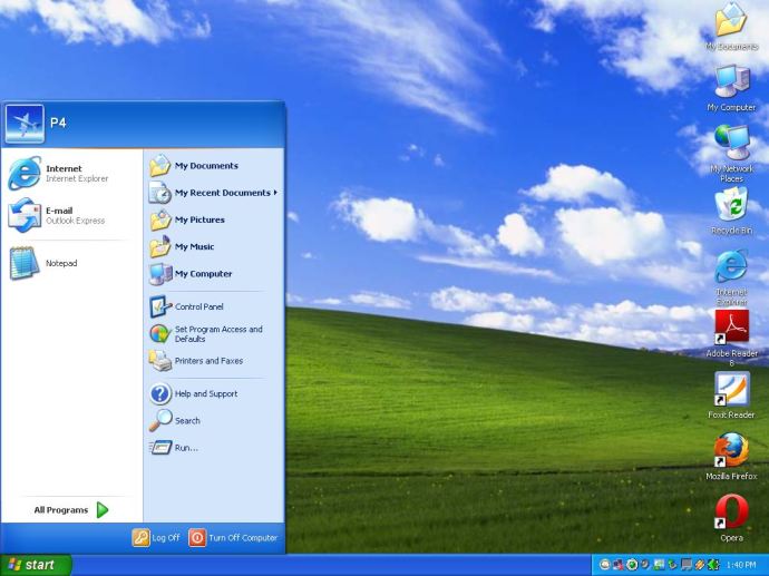 Desktop Icons Are Big On Windows XP - A