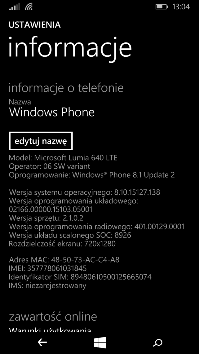 microsoft lumia 640