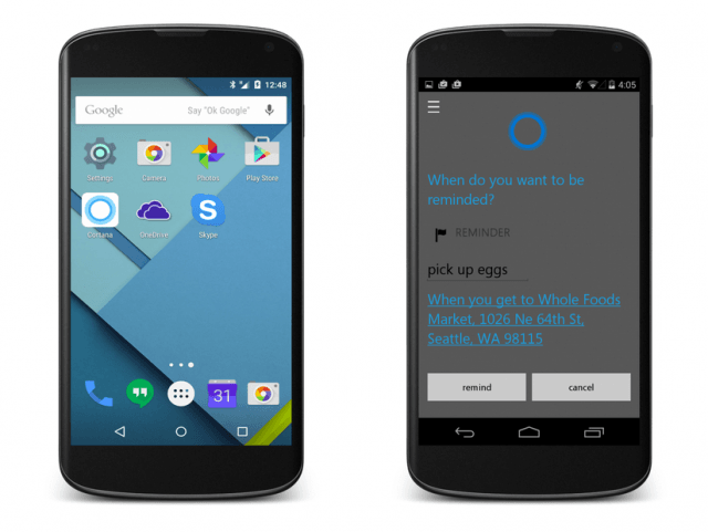 Cortana Android