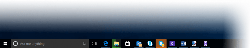 taskbar