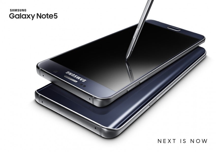 Galaxy Note5_Black Sapphire_Black_2P