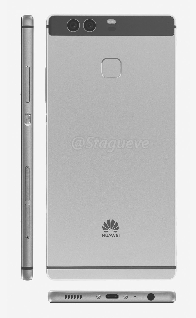 Huawei P9 render