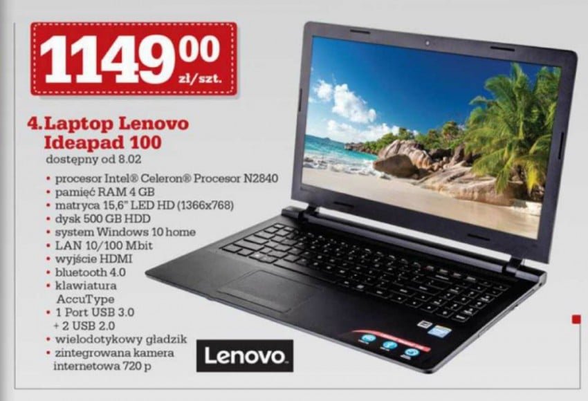 lenovo-ideapad-100-1149zł-biedronka