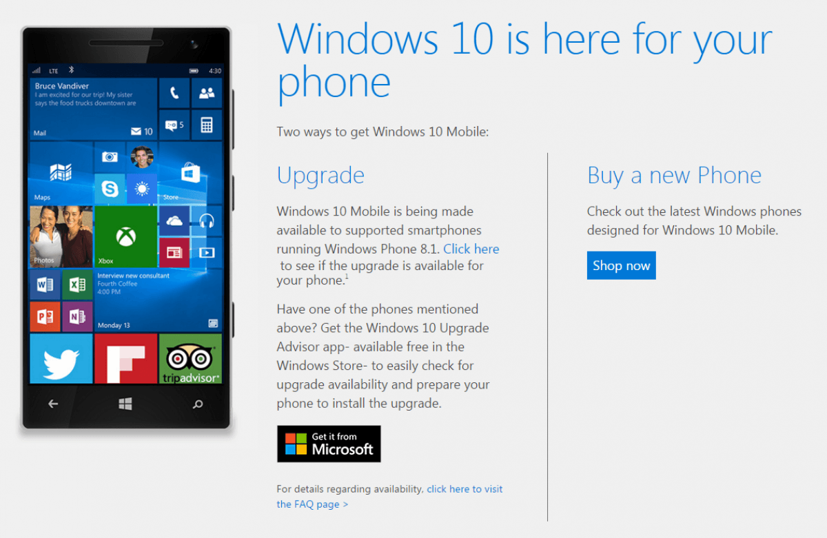 Windows 10 Mobile