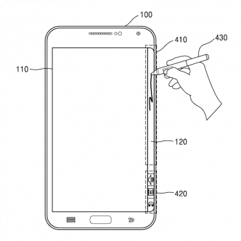 Samsung Galaxy Note Edge patent S-Pen ekran krawędziowy