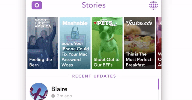 snapchat discover