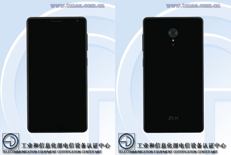 ZUK Z2151 w TENAA