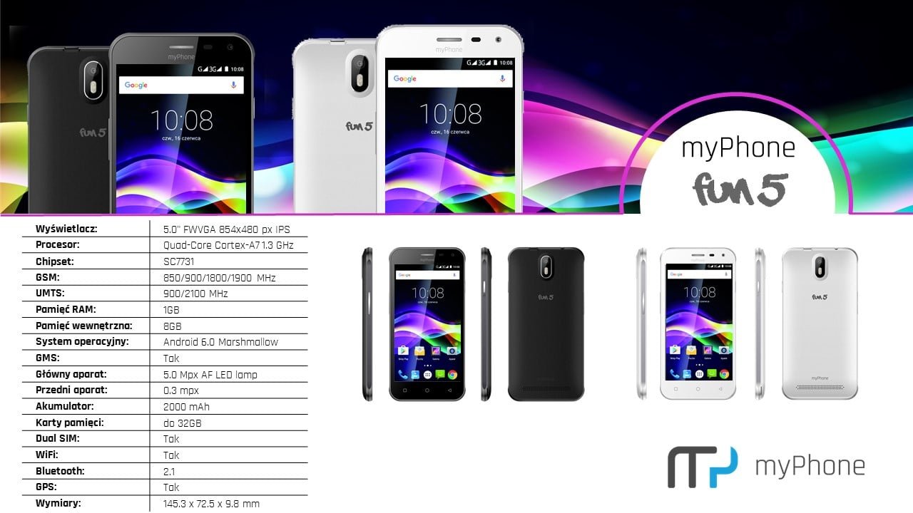 myPhone Fun 5
