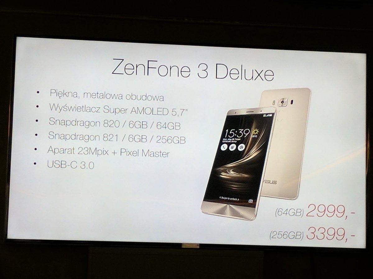 Asus ZenFone 3 Deluxe