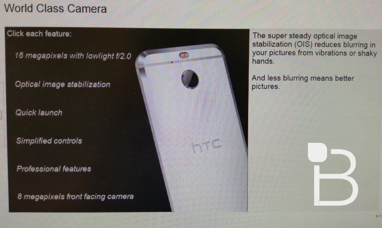 HTC Bolt a.k.a. HTC Acadia a.k.a. HTC 10 evo