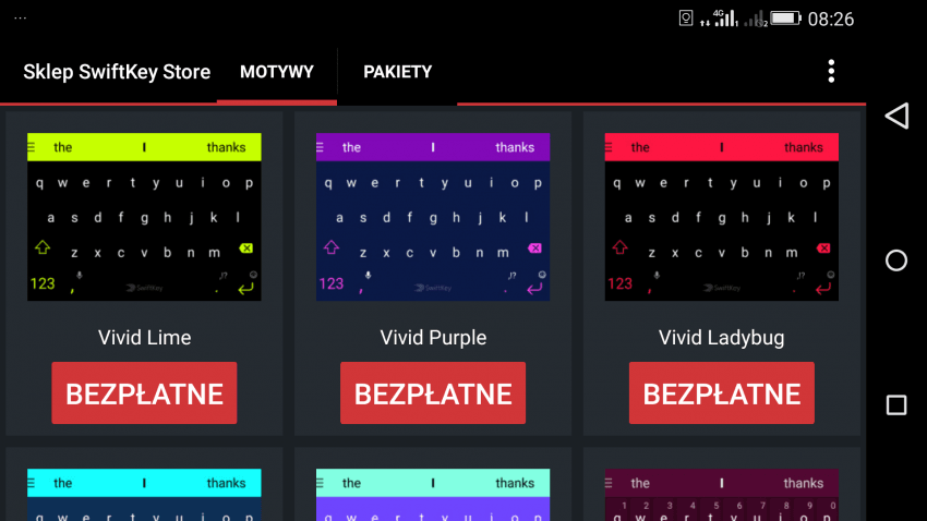 swiftkey-motywy