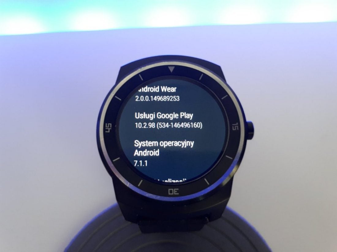 LG G Watch R - Android Wear 2.0