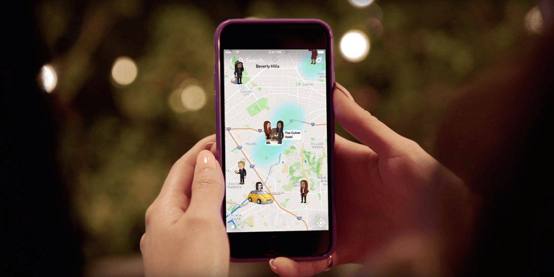 Snapchat - Snap Map