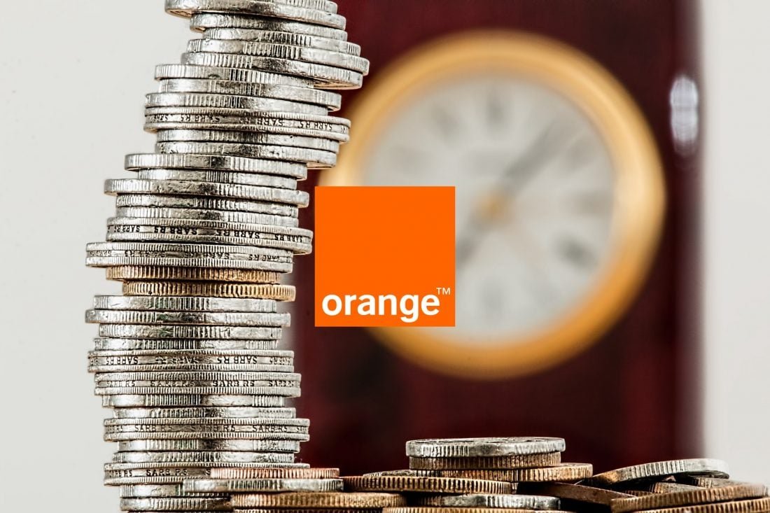 Orange logo pieniądze money