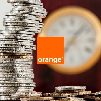 Orange logo pieniądze money