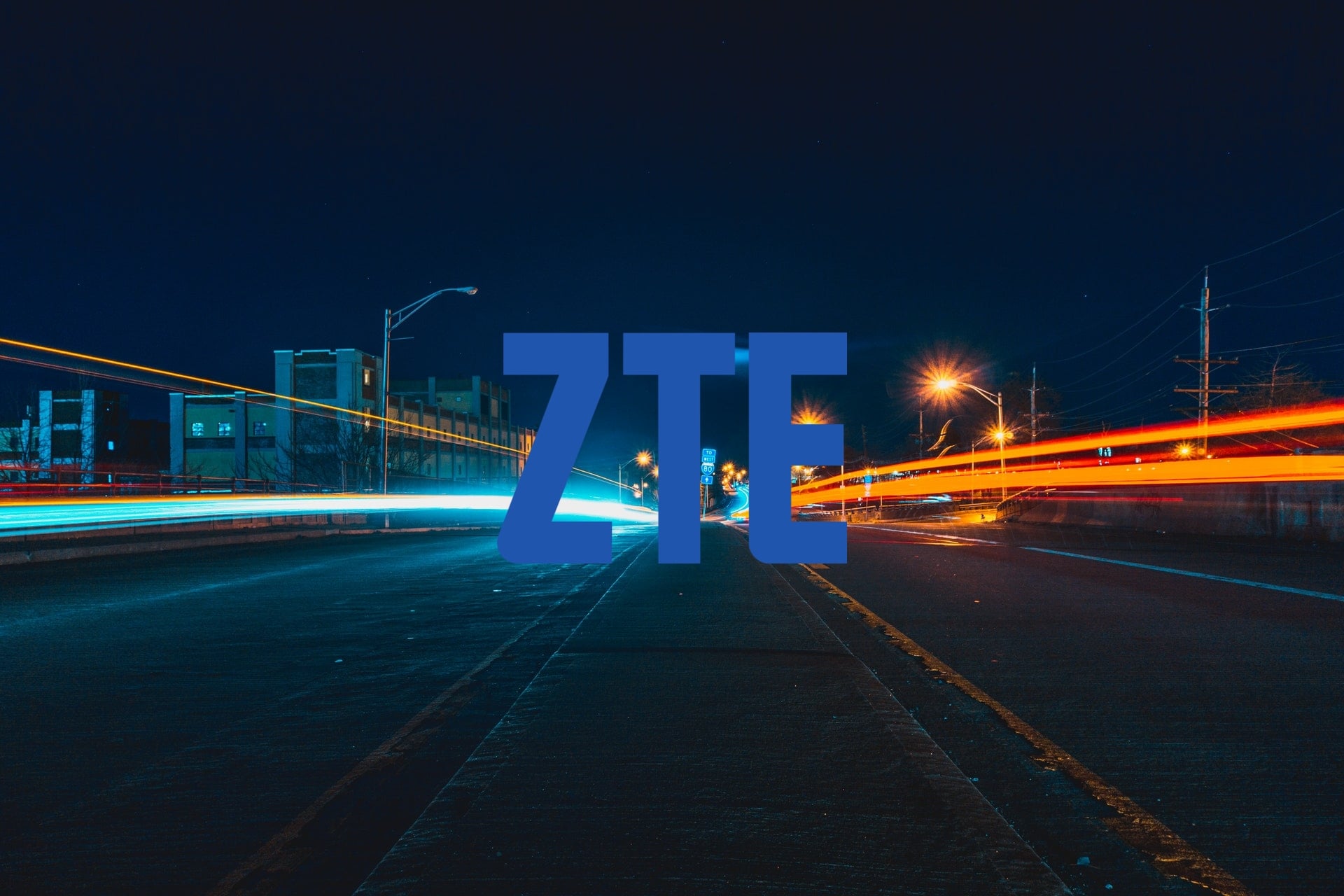 ulica prędkość światła ZTE logo