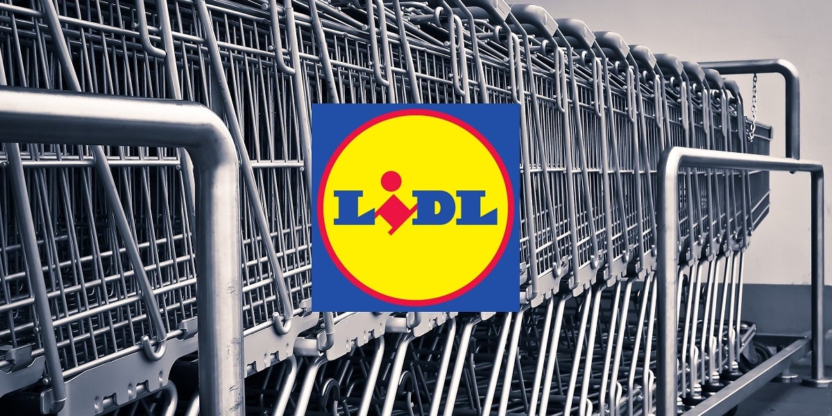 koszyk wózek sklepowy Lidl logo