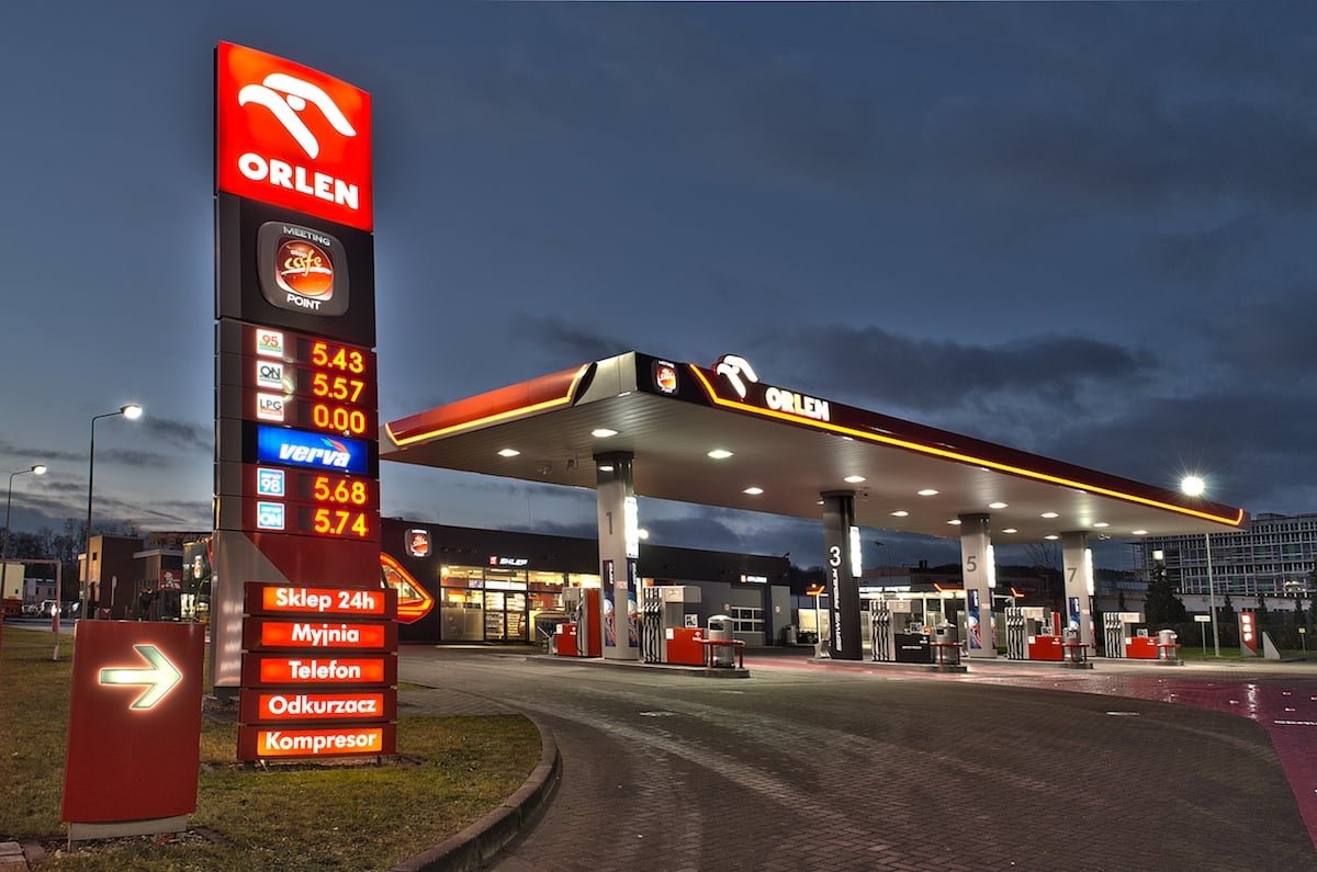 stacja paliw benzynowa pkn orlen