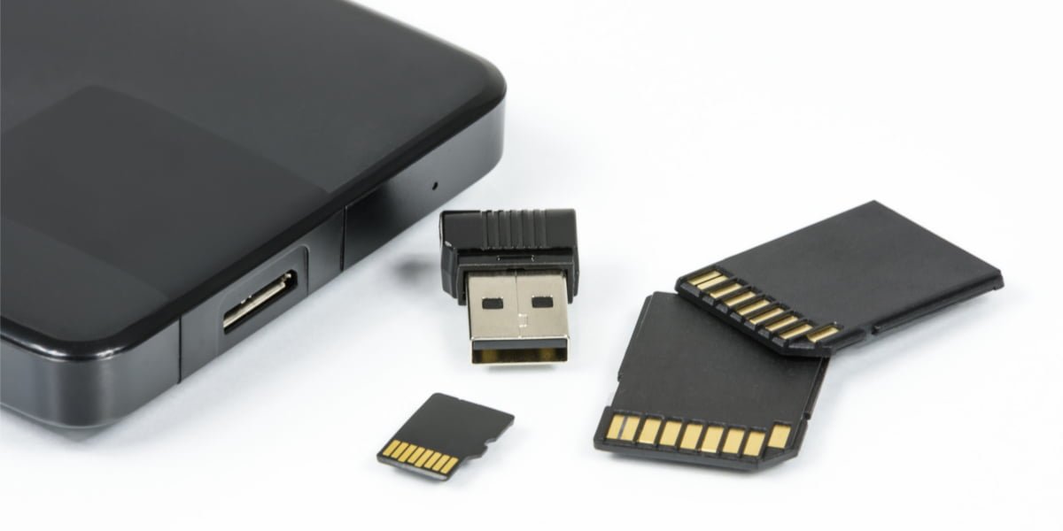 karta karty pamięci microSD cards flash