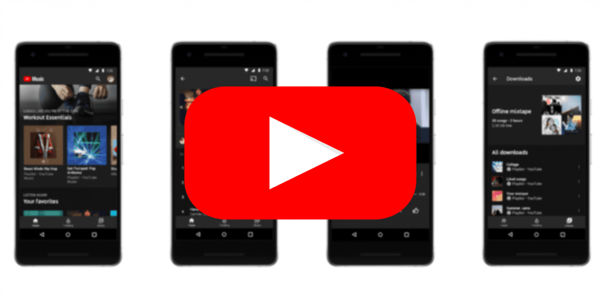 aplikacja youtube music