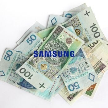 pieniądze money kasa Samsung logo