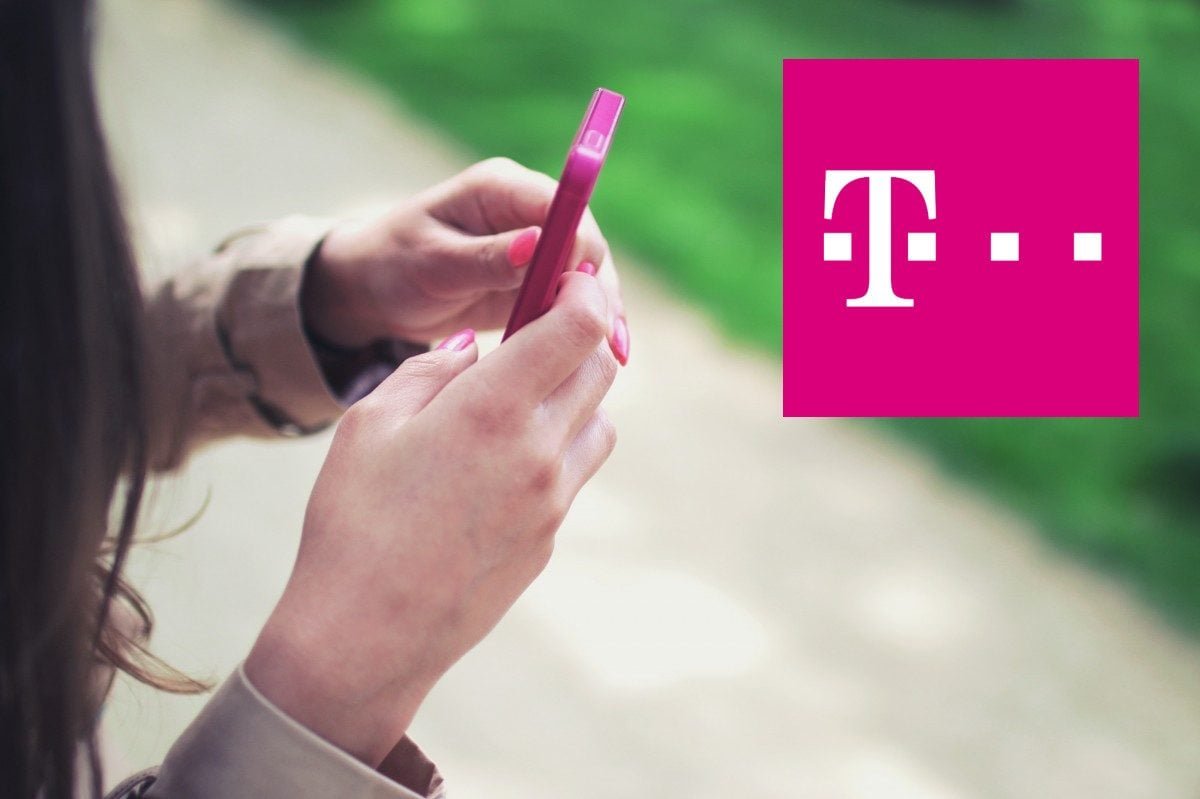 telefon smartfon T-Mobile logo