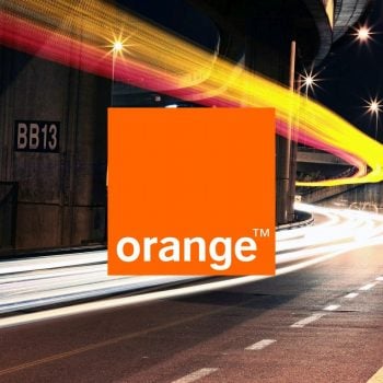 extra speed prędkość super szybkość internet światłowód Orange logo